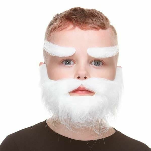 Falsk skæg My Other Me Hvid