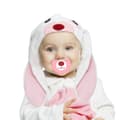 Miniatyrbillede 2 af 4: Kostume til babyer My Other Me Pink Kanin 7-12 måneder