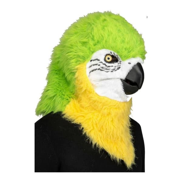 Maske My Other Me Grøn Onesize Voksne Papegøje Sammensat kæbe