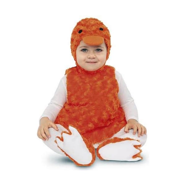 Maskeraddräkt bebis My Other Me Orange Anka - 6-12 månader