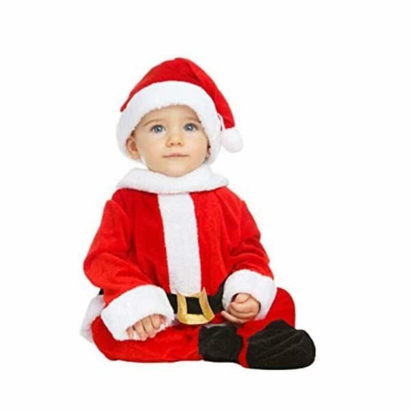 Maskeraddräkt bebis Tomte 2 Delar - 0-6 månader