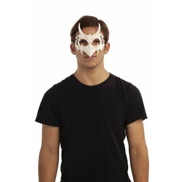 Half Mask My Other Me Ben Onesize Drage Hvid