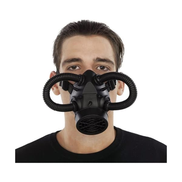 Maske My Other Me Sort S Onesize Steampunk