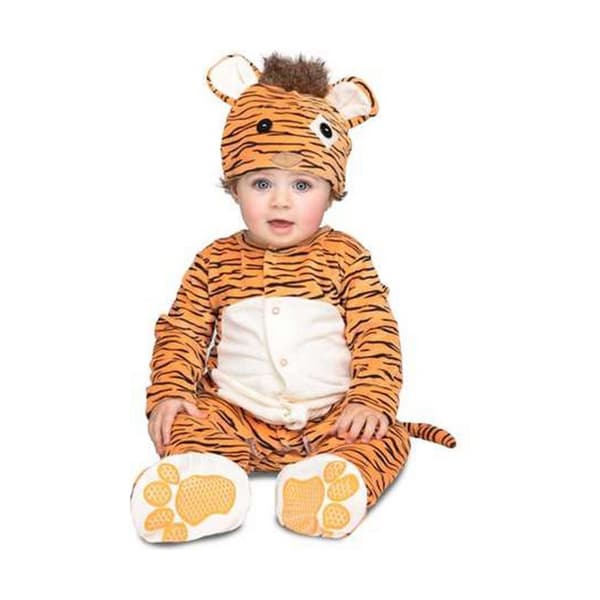 Kostume til babyer My Other Me Tiger (5 Dele) - 7-12 måneder