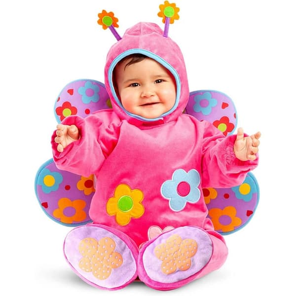 Kostume til babyer My Other Me 12-24 måneder Sommerfugl Pink