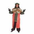 Miniatyrbillede 1 af 3: Kostume til voksne Grøn Heksekongen Baltasar 4 Dele - XL