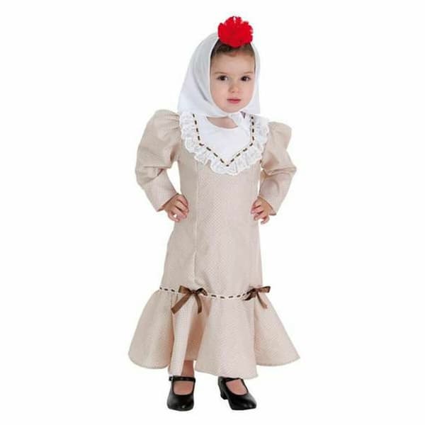 Kostume til babyer Chulapa Beige (2 Dele) - 0-12 måneder
