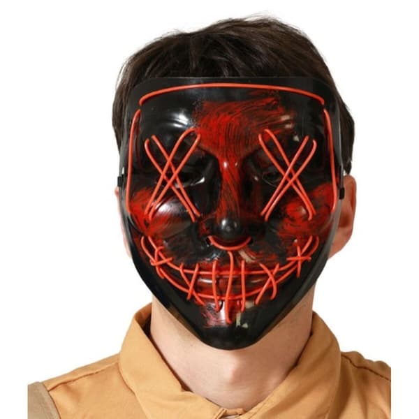 Maske Terror LED Lys
