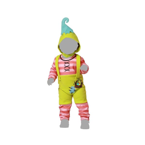 Kostume til babyer Trold Baby (2 Dele) - 12-24 måneder