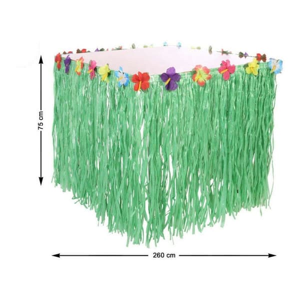 Indisk hodeplagg Fjær hawaimann (275 x 275 cm)