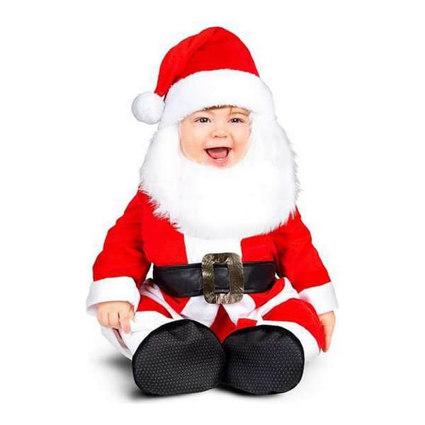 Kostyme baby My Other Me Rød Julenissen S med lyd - 12-24 måneder