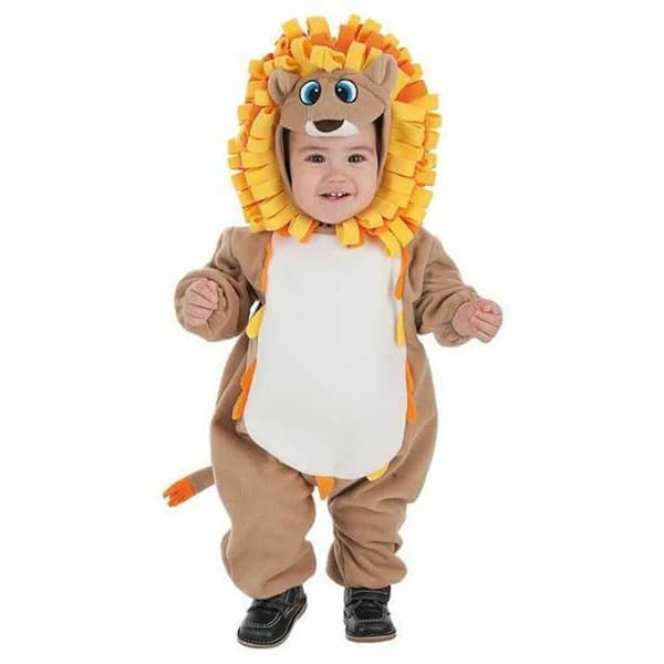 Kostyme baby 0-12 måneder Løve (2 Deler)