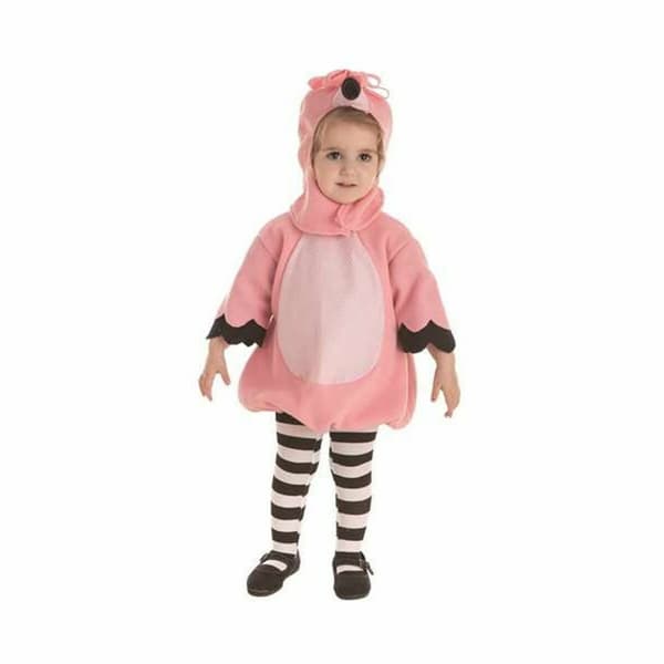 Kostyme baby Rosa flamingo (2 Deler) - 12 måneder