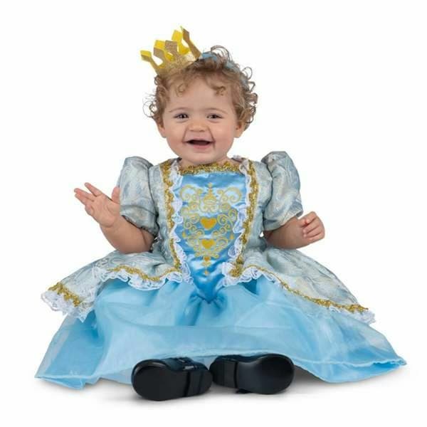 Vauvojen asut My Other Me Sininen Prinsessa 2 Kappaletta - 7-12 vuotta