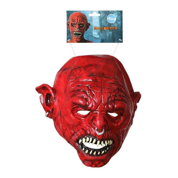 Mask Halloween Röd Demon