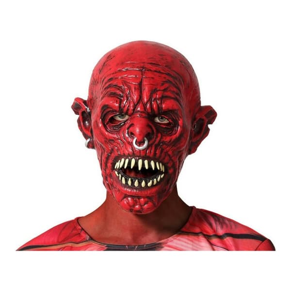 Mask Halloween Röd Demon