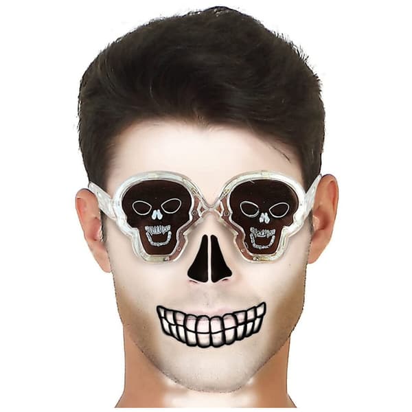 Glasögon Vit Halloween