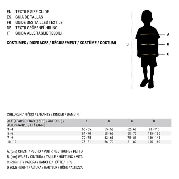 Tilbehør til Kostume 100 cm