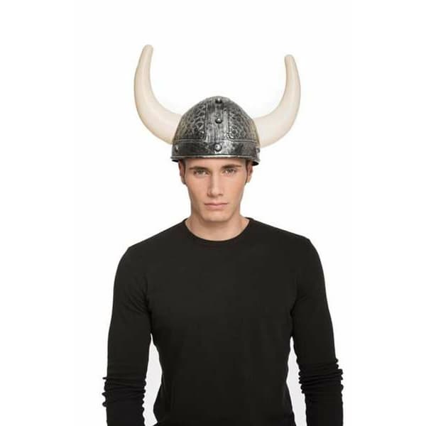Vikingahjälm Grå 60 cm Vuxna