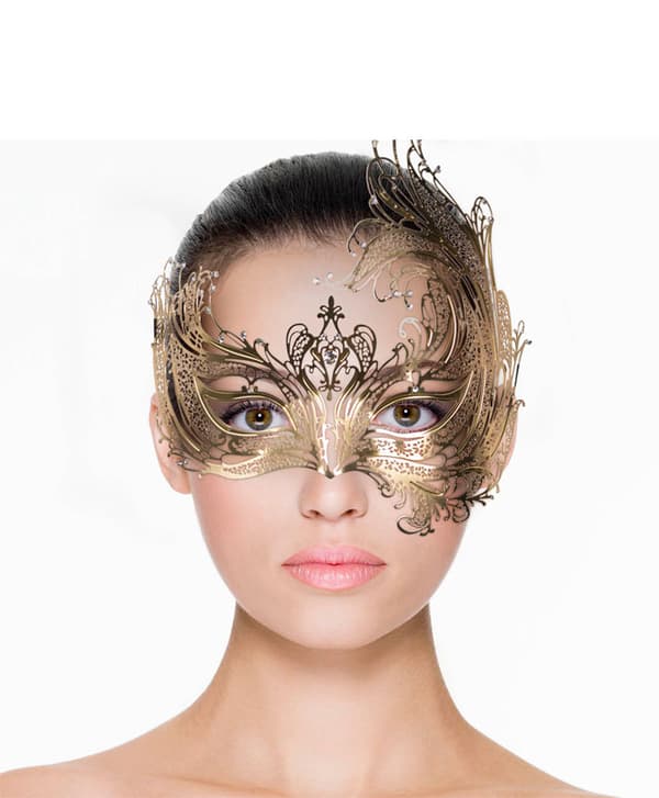 Metal Mask Asymmetrical - Gull