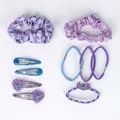 Miniatyrbilde 2 av 2: Hårtilbehør Stitch 10 Deler Blå Lilla