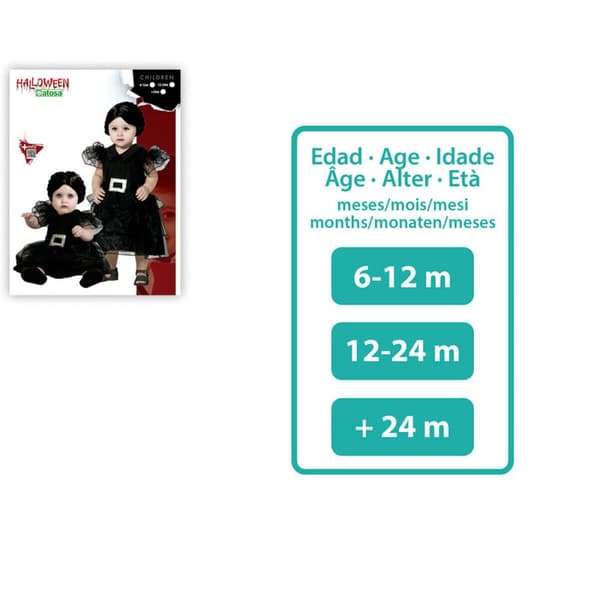 Kostyme baby Spøkelse + 24 måneder