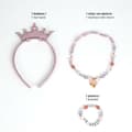 Miniatyrbillede 3 af 3: Smykke Kit Disney Princess Pink 3 Dele