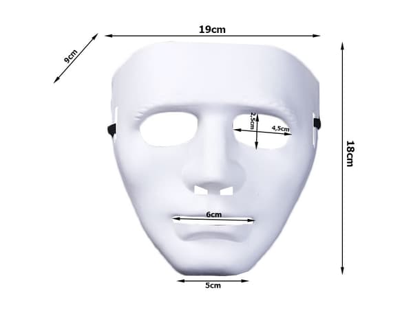 Statymask – Mask för maskerad och teater