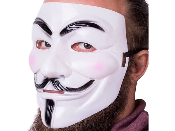 Anonymous Mask - Guy Fawkes / V for Vendetta