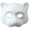 Miniatyrbild 1 av 2: Mask Katt 1/2 Ansikte - Ej specificerat - Vit - Unisex - Bekväm - Utklädningsaccessoar