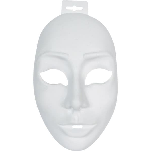 Venetiansk kvinna Mask - Vit - Vuxen - Inredning