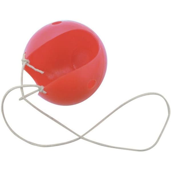 Förklädnadstillbehör - Kreativt frö - Clownnäsa i plast - Röd