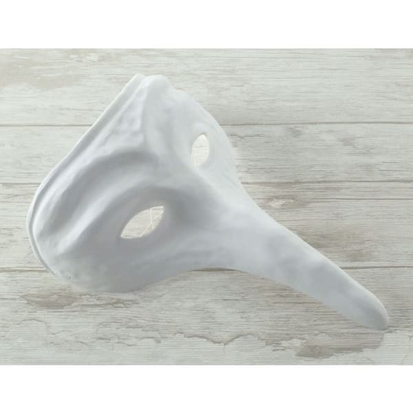 Venetian Mask - DTM - 26 cm - Vit - Vuxen - Blandad
