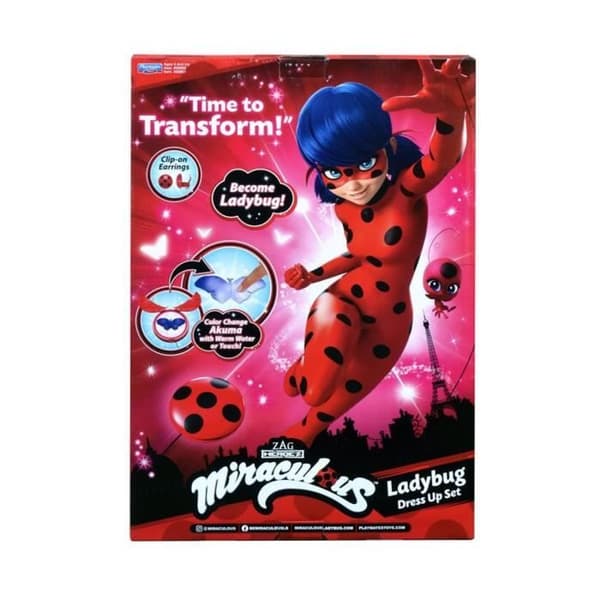 Miraculous Kostym Set - Ladybug Miraculous Ladybug Dress Up Set Ladybug