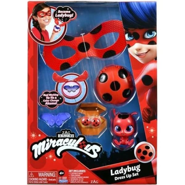 Miraculous Kostym Set - Ladybug Miraculous Ladybug Dress Up Set Ladybug