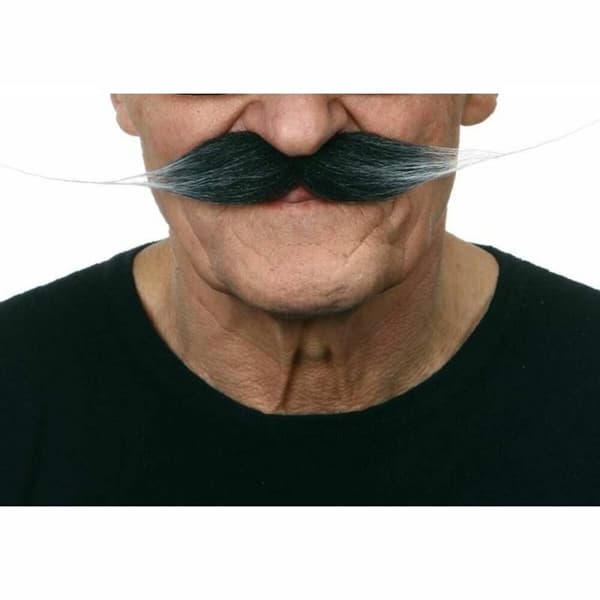 Mustasch My Other Me Grå