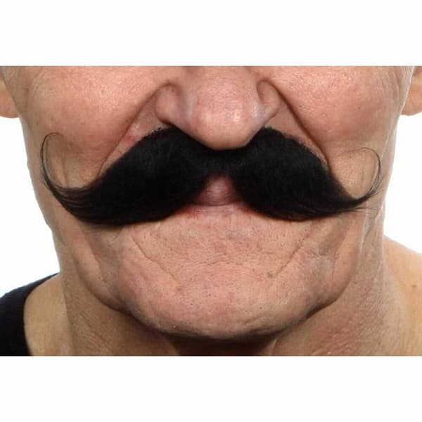 Mustasch My Other Me Svart