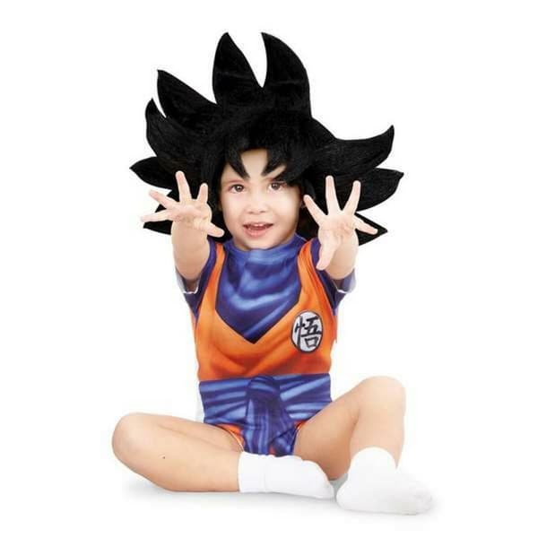 Maskeraddräkt bebis My Other Me Goku Trikåer - 12 månader