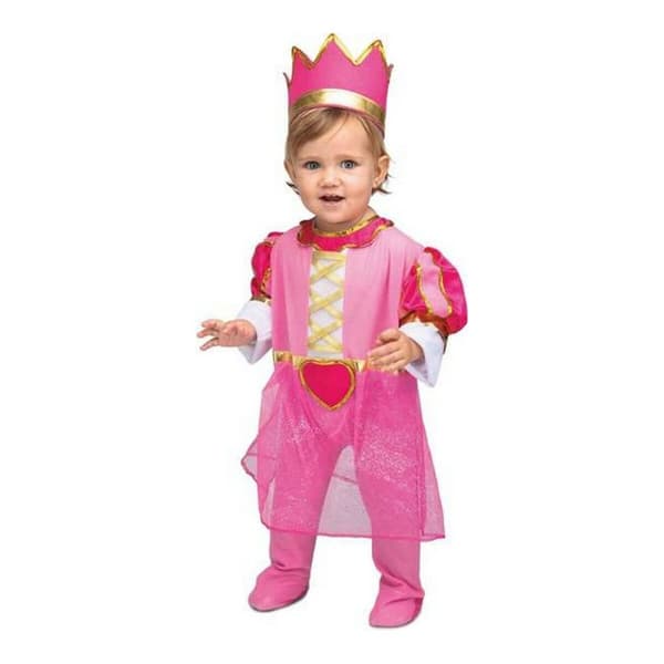 Maskeraddräkt bebis My Other Me Rosa Prinsessa - 0-6 månader