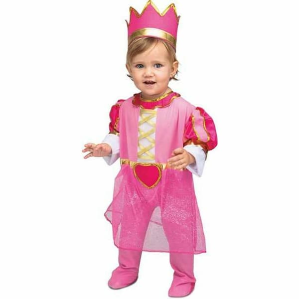 Maskeraddräkt bebis My Other Me Rosa Prinsessa - 0-6 månader