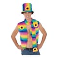 Miniatyrbild 1 av 2: Maskeraddräktsaccessoarer My Other Me Multicolour Regnbåge S 59 cm 155 x 10 cm Hatt Halsdukar