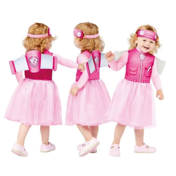 Maskeraddräkt bebis Skye Rosa