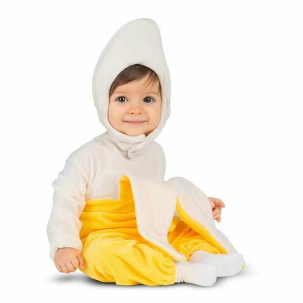 Kostume til babyer My Other Me Gul Banan M 3 Dele - 12-24 måneder