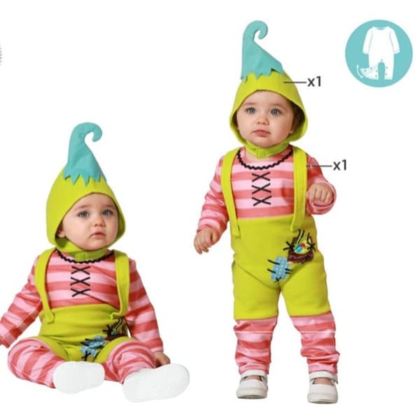 Kostume til babyer Trold Baby (2 Dele) - 12-24 måneder