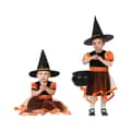 Miniatyrbild 1 av 3: Maskeraddräkt bebis Orange Häxa - 24 månader