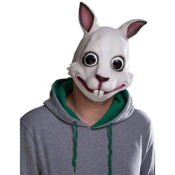 Mask kanin - Unisex - Vit - Vuxen - Inomhus - 3 år - 75406