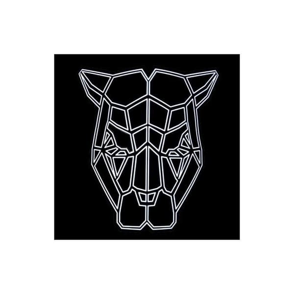 Bull Led Mask - BigBuy Carnival - Svart - LED-belysning - Ljudsensorer