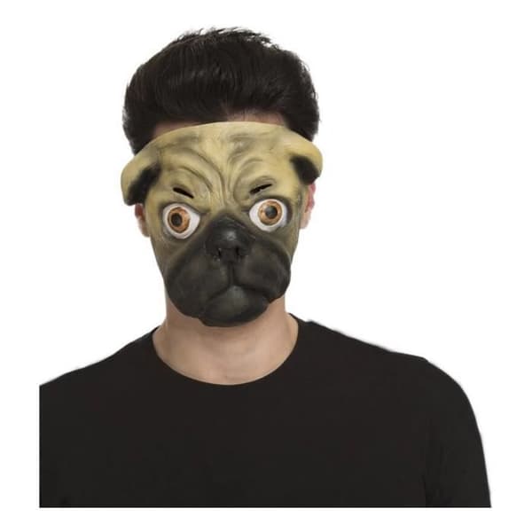 Bulldog hund mask