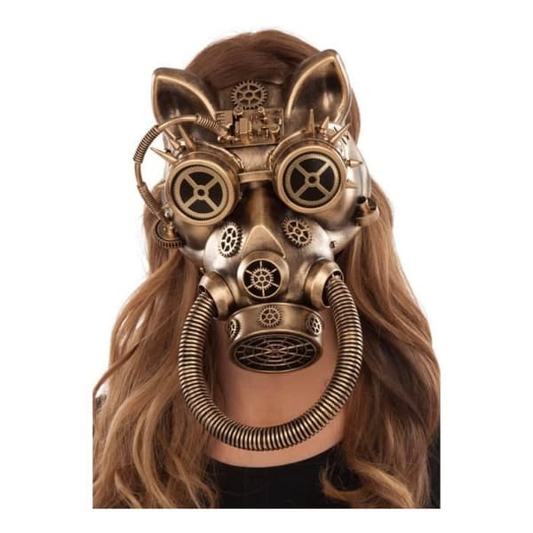 Steampunk kattmask