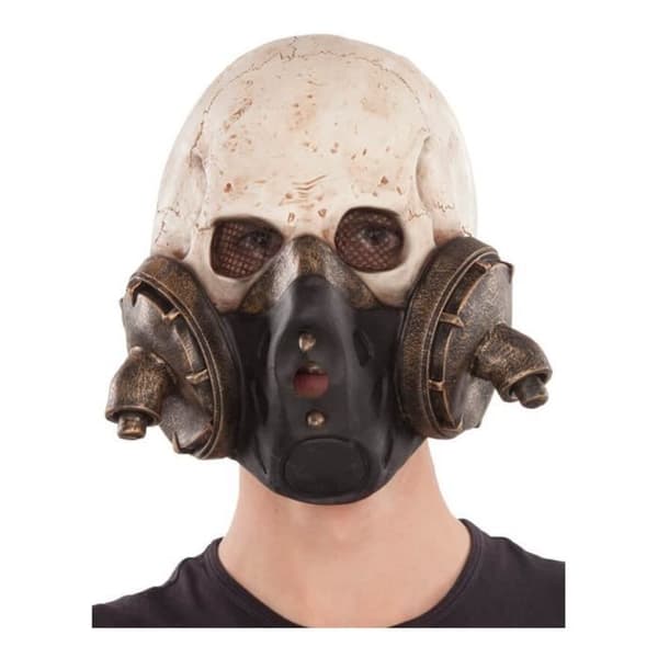 Skelettgasmask för vuxna